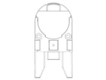 ADAPTATEUR CASQUE 3711VS1 CENTURION CONN