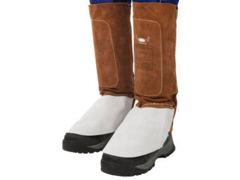 JAMBIERE CUIR 36 CM LAVA BROWN