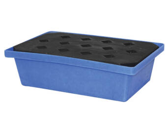 PLASTIC SPILL TRAY GRID 595X395X170