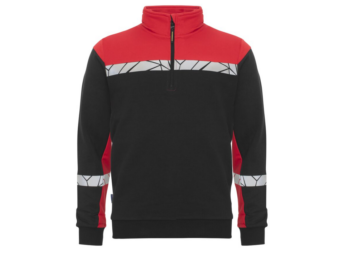 SWEATSHIRT HALBEM REISSVERSCHLUSS 7102