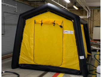 INFLATABLE DECON SHOWER 4 PERS