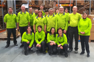 Nouvelles tenues pour nos collaborateurs du département logistique