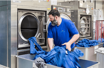 Is washing workwear at home a sensible idea?