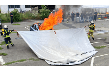 Vlitex - couvertures anti-feu pour l'extinction des batteries