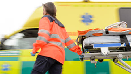 Persoonlijke beschermingsmiddelen voor ambulance diensten