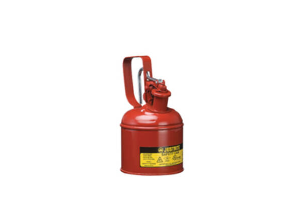SAFETY CAN RED GALVANIZED 1L
