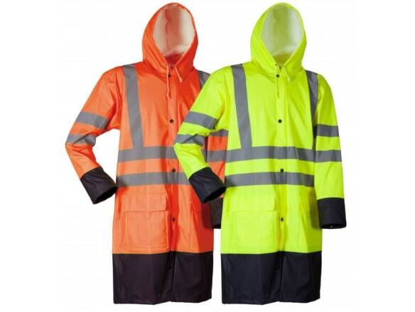 VESTE DE PLUIE HI-VIZ PU LR8030