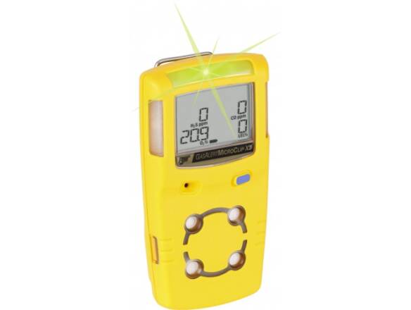 GAS DETECTOR GASALERTMICROCLIPX3 O2,H2S