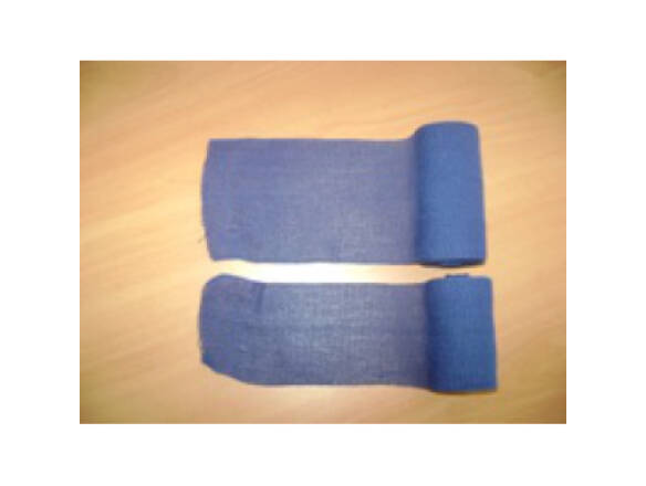 ELASTIC BANDAGE BLEU 20PC