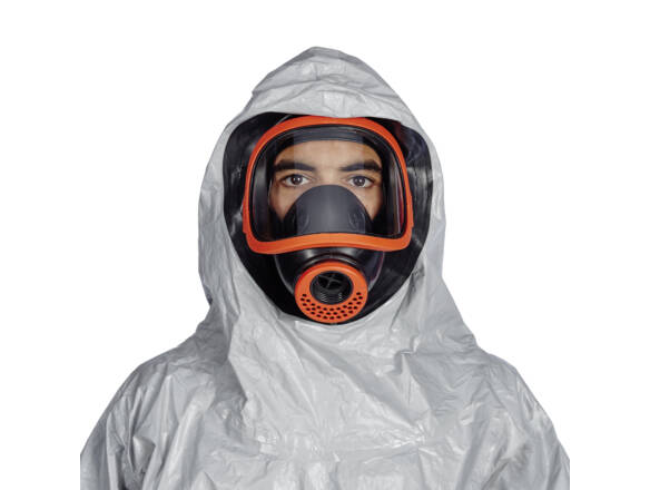 COVERALL TYCHEM 6000F FACE SEAL