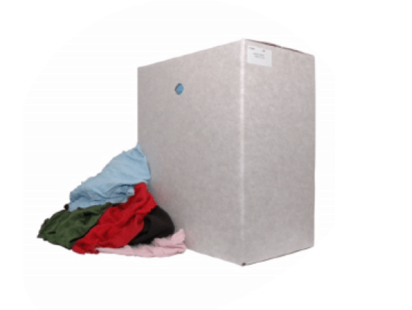 GEKLEURDE KATOEN POETSLAPPEN ORI. 10KG