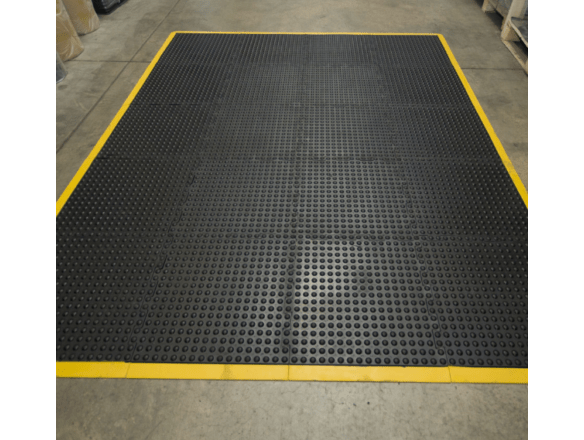 BUBBLEMAT BLACK/YELLOW 0,5MX0,5M END