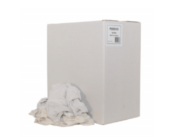 WITTE KATOEN POETSLAPPEN WTRW 10KG