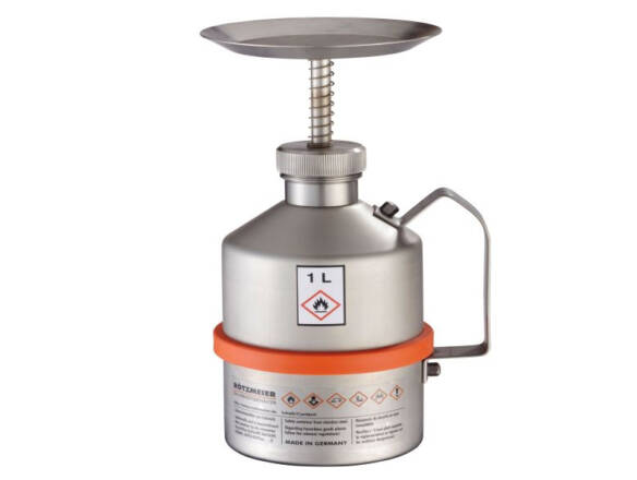 PLUNGER CAN INOX 1L