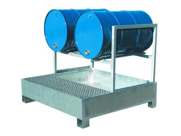 BARREL TAP STATION STEEL 4 BARRELS BIN