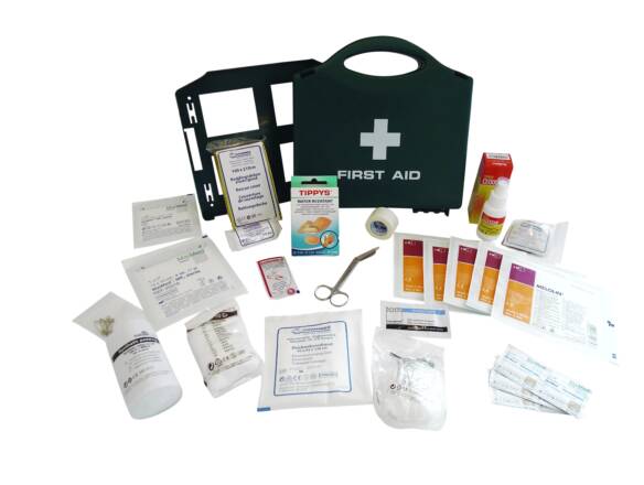 FIRST AID CASE TRUCK FULL