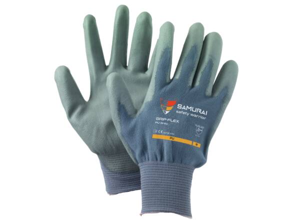 HANDSCHUHS GRIP-FLEX PU GRAY