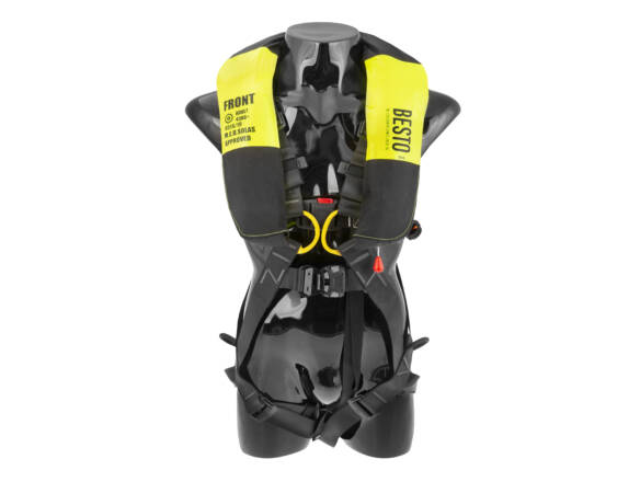 LIFE JACKET FALL ARREST SOLAS YELLOW