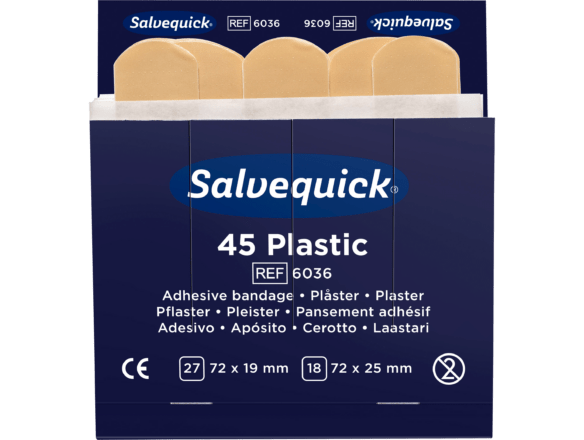 PLASTIC PLASTERS 6036 45ST