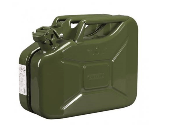 TRANSPORTJERRYCAN STAAL 5L BEUGELSLUITIN