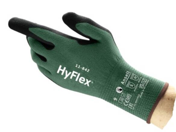 GLOVE HYFLEX 11-842 GREEN