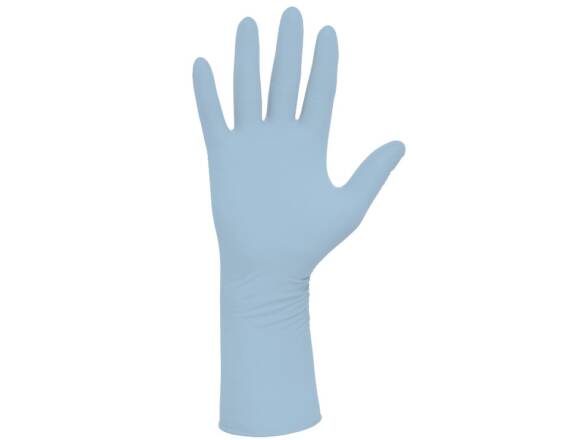 GLOVE PUREZERO HG3 L.BLUE NITRILE 250PC