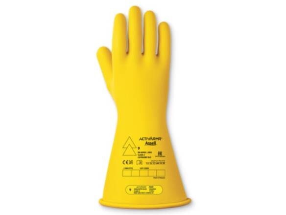 GLOVE RIG214Y 17000V CLASS 2 YELLOW