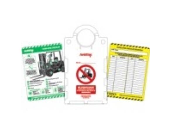 FORKLIFTAG KIT NL(2 SUPPORTS/10INSERTS)