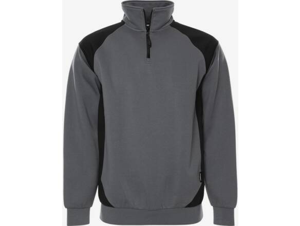SWEATER MET KORTE RITS 7048 GSM