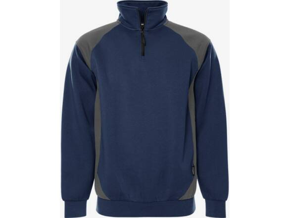 SWEATER MET KORTE RITS 7048 GSM