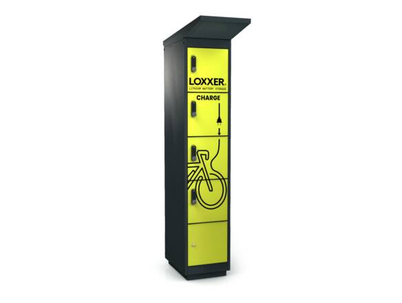 BATTERY CHARGING LOCKER LOX4 OUTDOOR