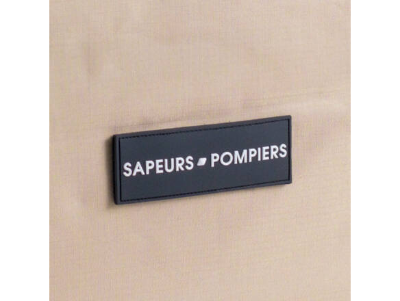 PATCH SAPEURS POMIERS 3D PVC