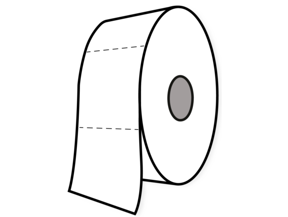 TOILETPAPIER MINI JUMBO 180M (12PCS)