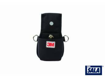 PYTHON POUCH HOLSTER WITH RETRACTOR