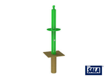 M200 BASE DE MAT ECASTREE DANS LE SOL