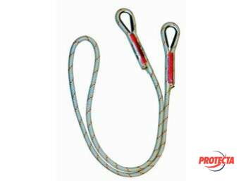 LONGE SANS ABSORBEUR 1M 2 BOUCLES AL410C