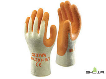GLOVE SHOWA GRIP 310 ORANGE