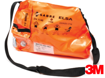 ESCAPE HOOD  ELSA-15-B FILLED
