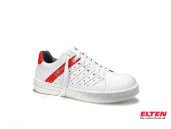 LAGE SCHOEN NORRIS WHITE-RED O1 SRC ESD