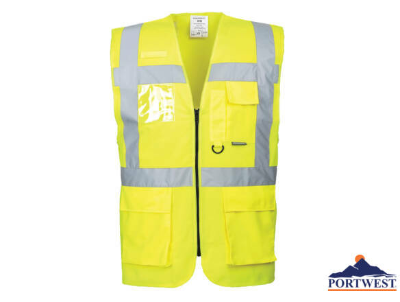 HI-VIS WAISTCOAT HI-VIS EXECUTIVE S476