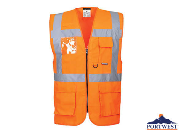 HI-VIS WAISTCOAT HI-VIS EXECUTIVE S476