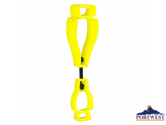 HANDSCHUHKLEMME METALLFREI GELB