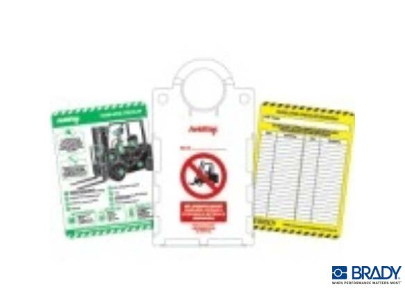 FORKLIFTAG KIT NL(2 HOLDERS/10INSERTS)