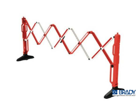 FOLDING GATE EASYEXPAND RED-WHITE