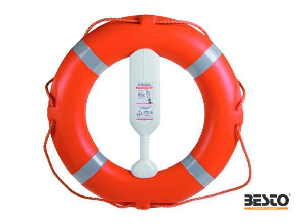 RETTUNGSBOJE 75CM+KORDEL 30M