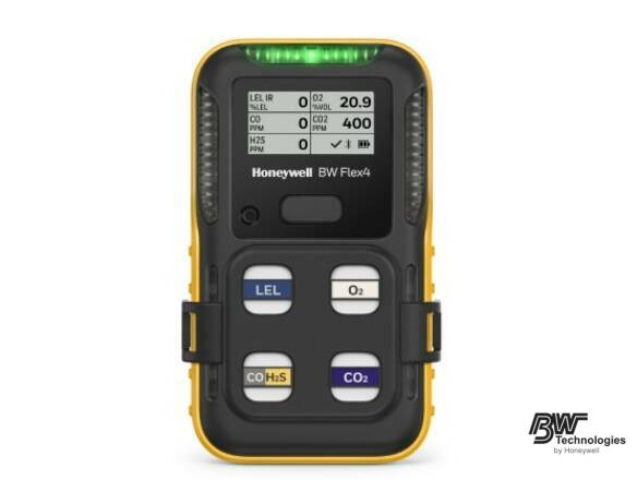 GASDETECTOR BW FLEX LEL(IR) O2 COSH CO2