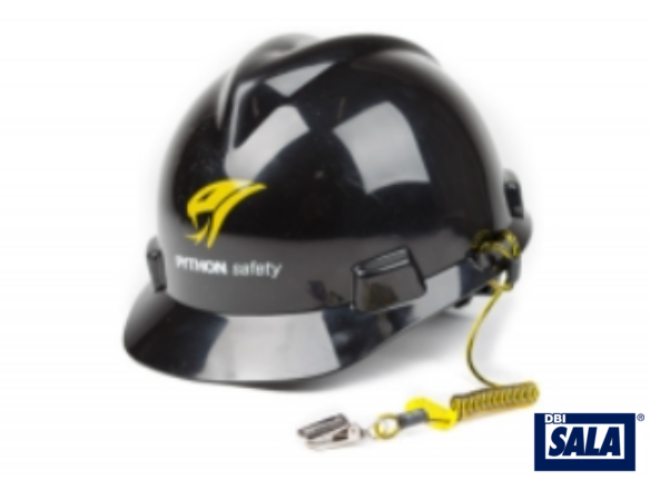 SPIRAL CORD FOR SAFETY HELMET