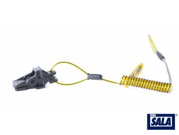 SPIRAL CORD FOR SAFETY HELMET