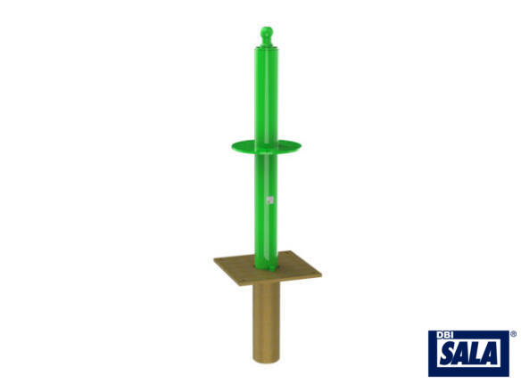 M200 BASE DE MAT ECASTREE DANS LE SOL