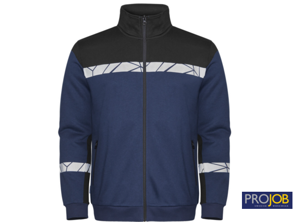 SWEATER WITH FULL ZIP 7103